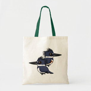 Tote Bag Paires de martin-pêcheur ceinturé