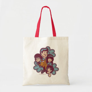 Tote Bag Paisely Flower Scooby-Doo et le Gang