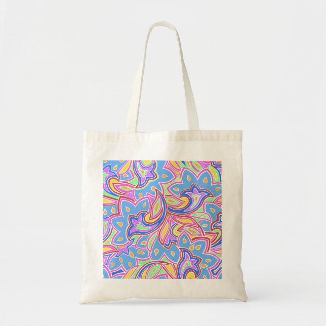 Tote Bag Paisley Multi (Devant)