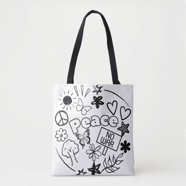 Tote Bag Paix (Devant)