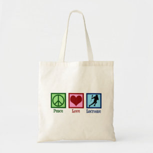 Tote Bag Paix Amour Lacrosse