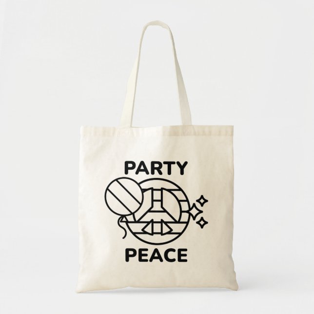 Tote Bag Paix du Parti (Devant)