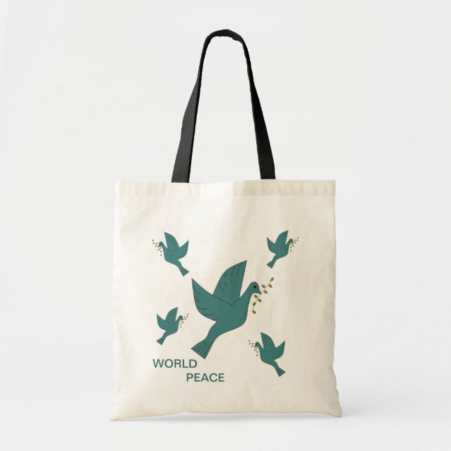 TOTE BAG PAIX MONDIALE (Devant)