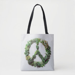 Tote Bag Paix verte