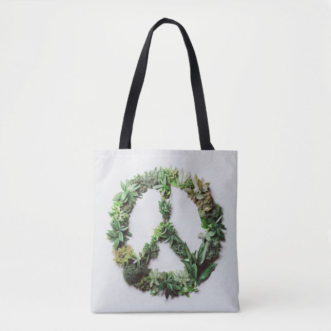 Tote Bag Paix verte (Devant)