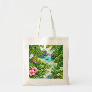 Tote Bag Palawan Philippines Lagune Tropicale