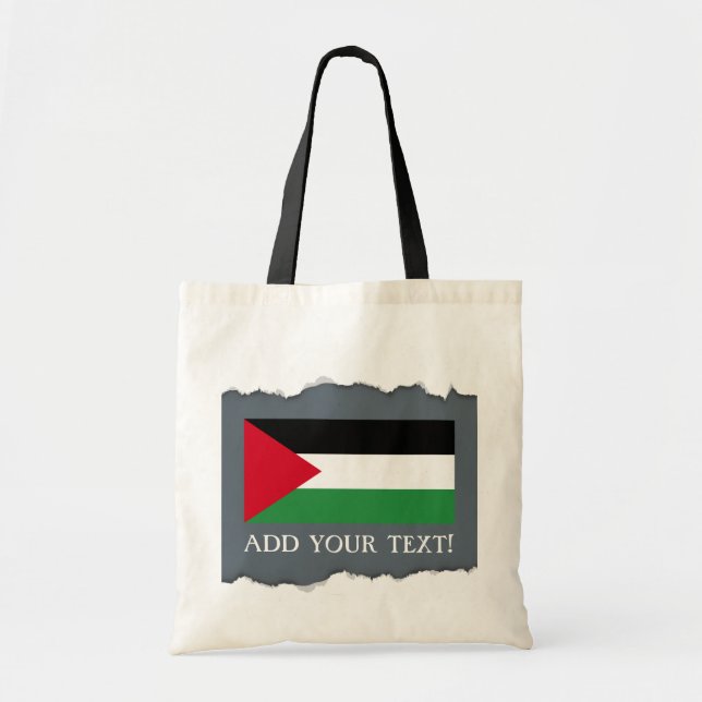 Tote Bag Palestine Flag (Devant)