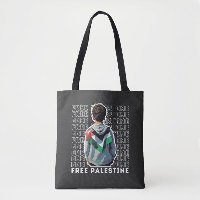 TOTE BAG PALESTINE LIBRE (Devant)