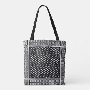 Tote Bag Palestinien Keffiyeh
