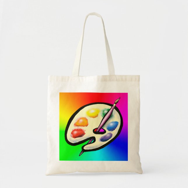 Tote Bag Palette Artiste (Devant)
