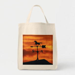Tote Bag Palette de temps au coucher du soleil