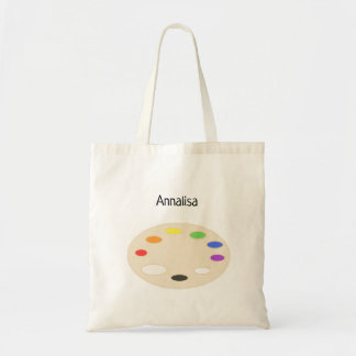 Tote Bag Palette Peinture Artiste Personnalisée