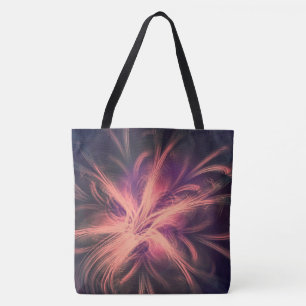 Tote Bag Palette violette de fourre-tout fractée