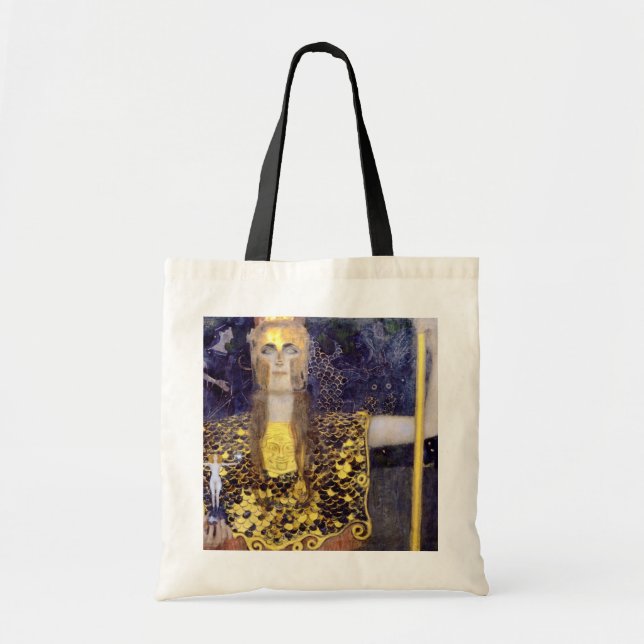 Tote Bag Pallas Athena, Gustav Klimt (Devant)
