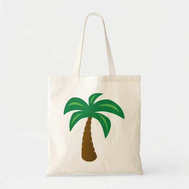 Tote Bag Palm Tree - Fourre-tout budgétaire (Devant)