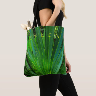 Tote Bag Palmetto de scie verte Fourre-tout