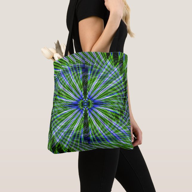 Tote Bag Palmier tourbillonnant.... (De près)