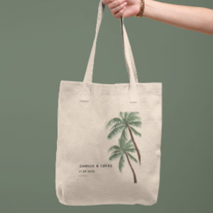 Tote Bag Palmiers minimalistes