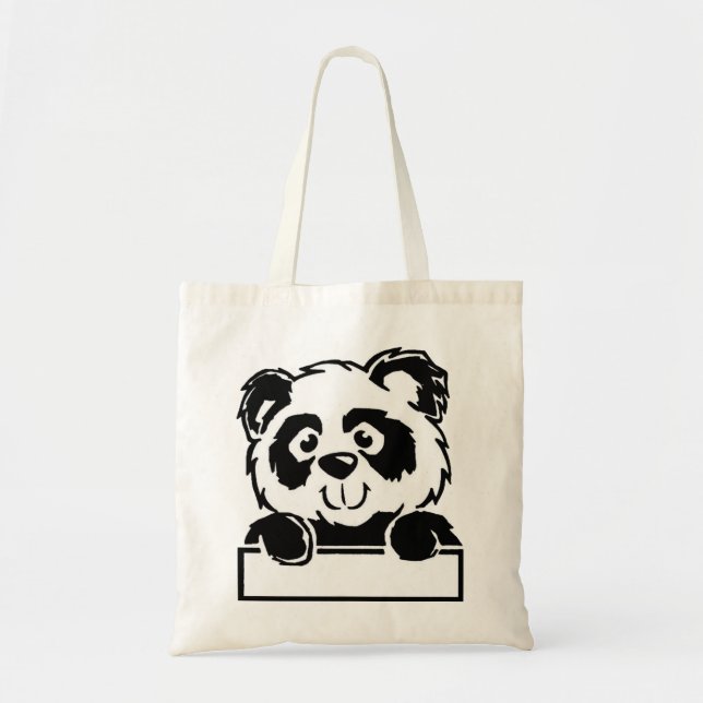 Tote Bag Panda (Devant)
