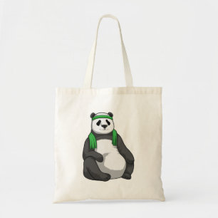 Tote Bag Panda à Fitness avec serviette