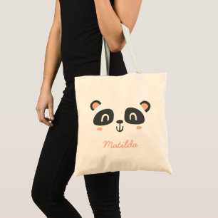 Tote Bag Panda à personnage mignon cadeau d'anniversaire p