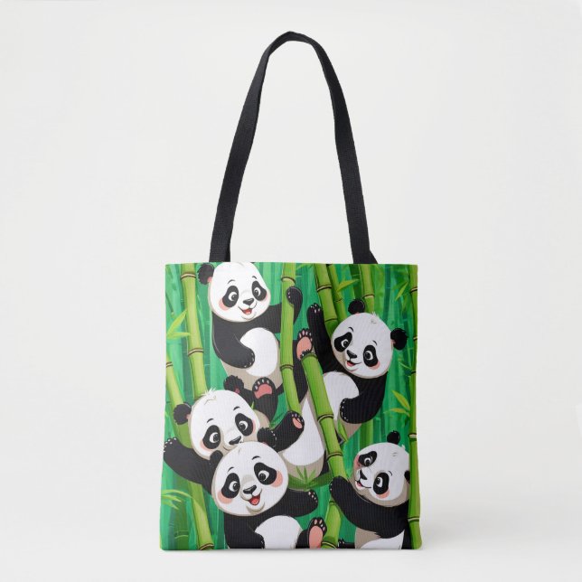 Tote Bag Panda Bambou (Devant)