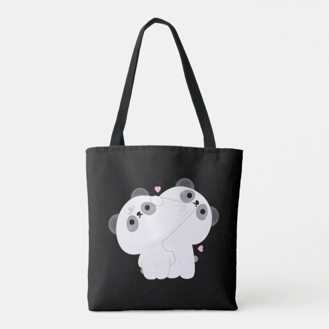 Tote Bag Panda Couple (Dos)