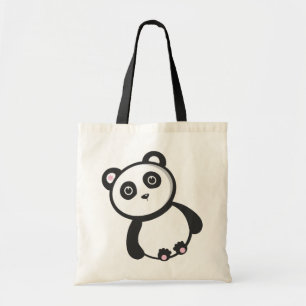 Tote Bag Panda de Kawaii