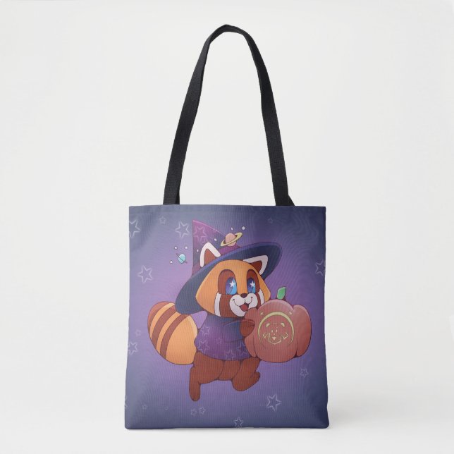 Tote Bag Panda espace Halloween (Devant)