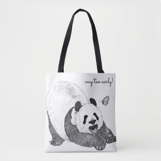 Tote Bag Panda fourre-tout (Devant)