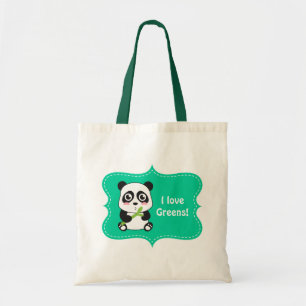 Tote Bag Panda mignon et câlin de bébé