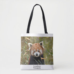 Tote Bag Panda rouge