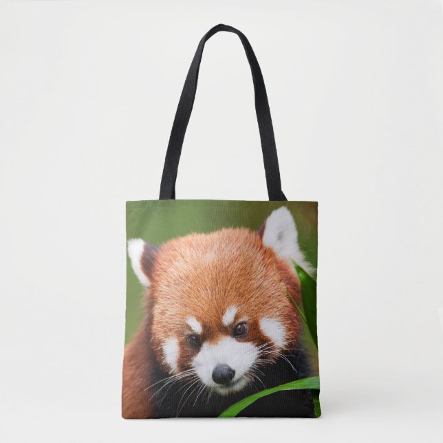 Tote Bag Panda roux mignon (Devant)