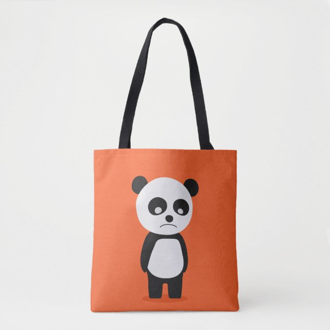 Tote Bag Panda triste (Devant)
