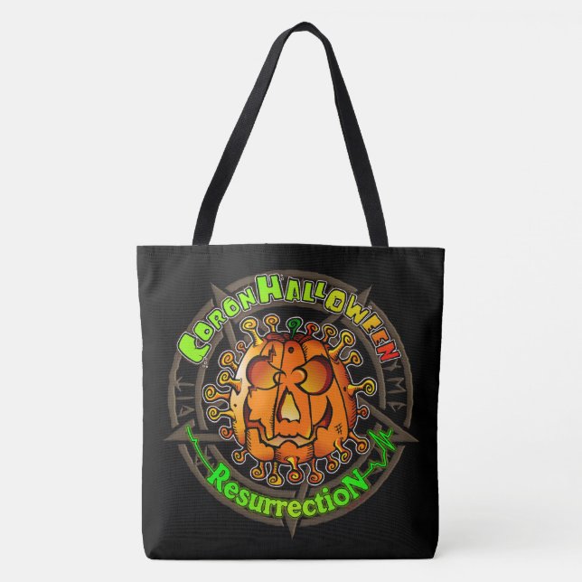 Tote Bag Pandémique Halloween (Devant)