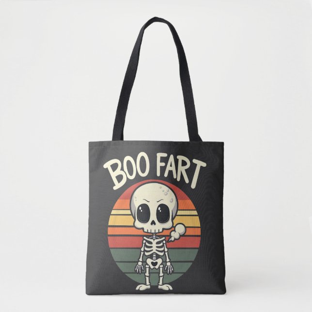 Tote Bag Panier Funny Éffrayant Pastel Ghost Goth Retro (Devant)