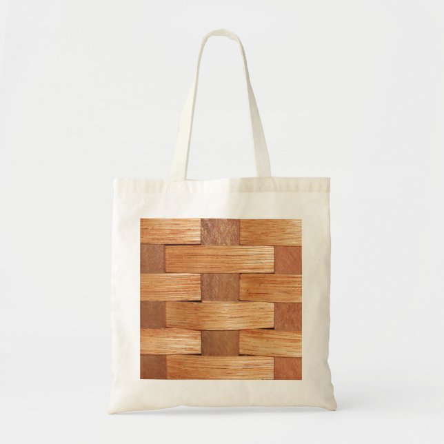 Tote Bag Panier tissé, panier (Devant)