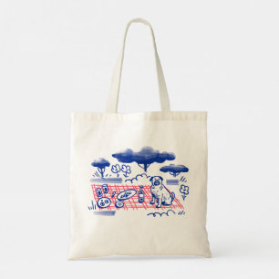 Tote Bag Paniers de pique-nique Amoureux de les chiens et a