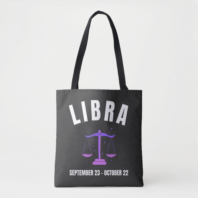 Tote Bag Panneau étoile Libra (Devant)