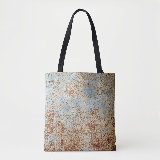 Tote Bag Panneau métallique rouillé, arrière - plan texturé (Devant)
