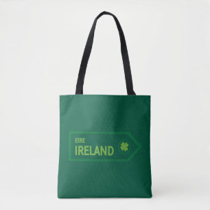 Tote Bag Panneau routier d'Irlande