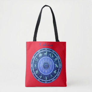 Tote Bag Panneau solaire Zodiac Calendrier Astrologie Thund