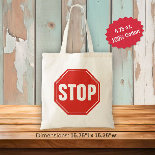 Tote Bag Panneau STOP