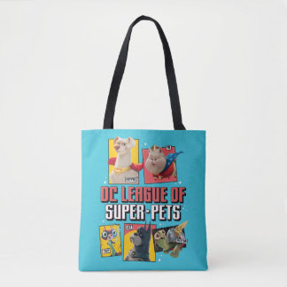 Tote Bag Panneaux de caractères DC League of Super-Pets
