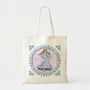 Tote Bag Pansy Christian angel