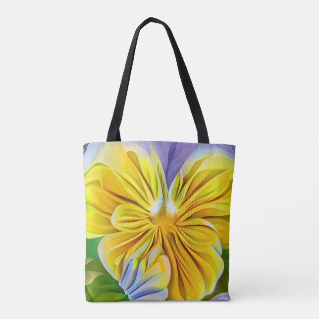 Tote Bag Pansy Dreams (Dos)