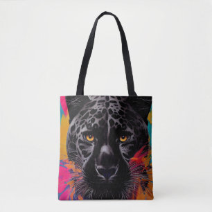 Tote Bag Panther Animal Discovery Adventure Nature Planet E