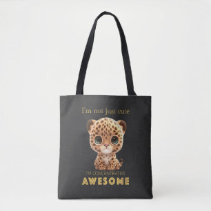 Tote Bag Panther concentré Awesome mignon adorable drôle