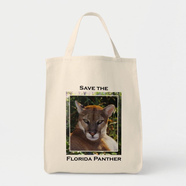 Tote Bag Panthère de la Floride (Devant)