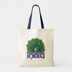 Tote Bag Paon de l'Inde